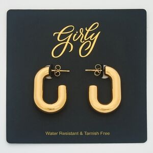 Gold Hoop Earrings